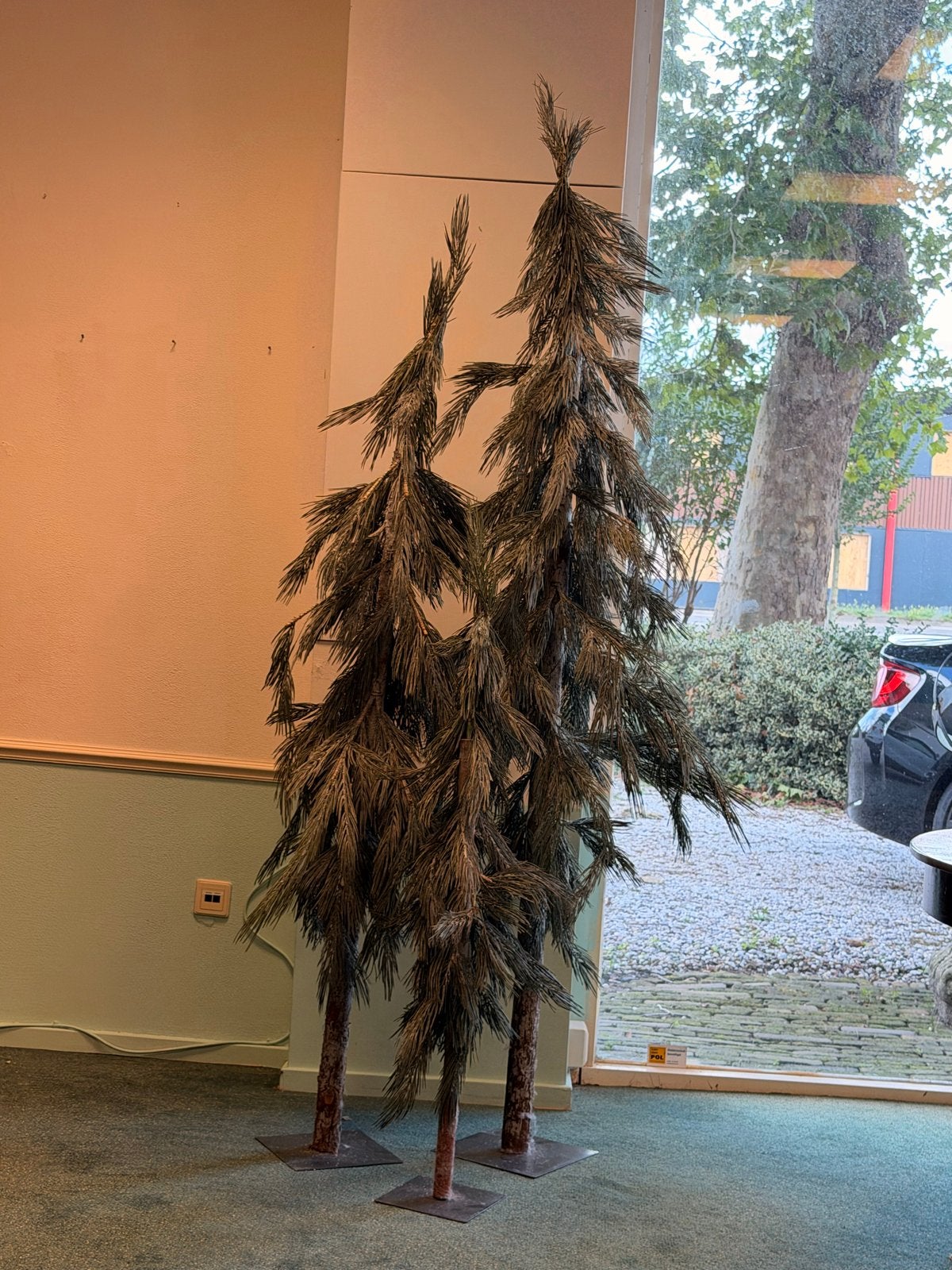 Kerstbomen, Ophalen, Zo goed als nieuw