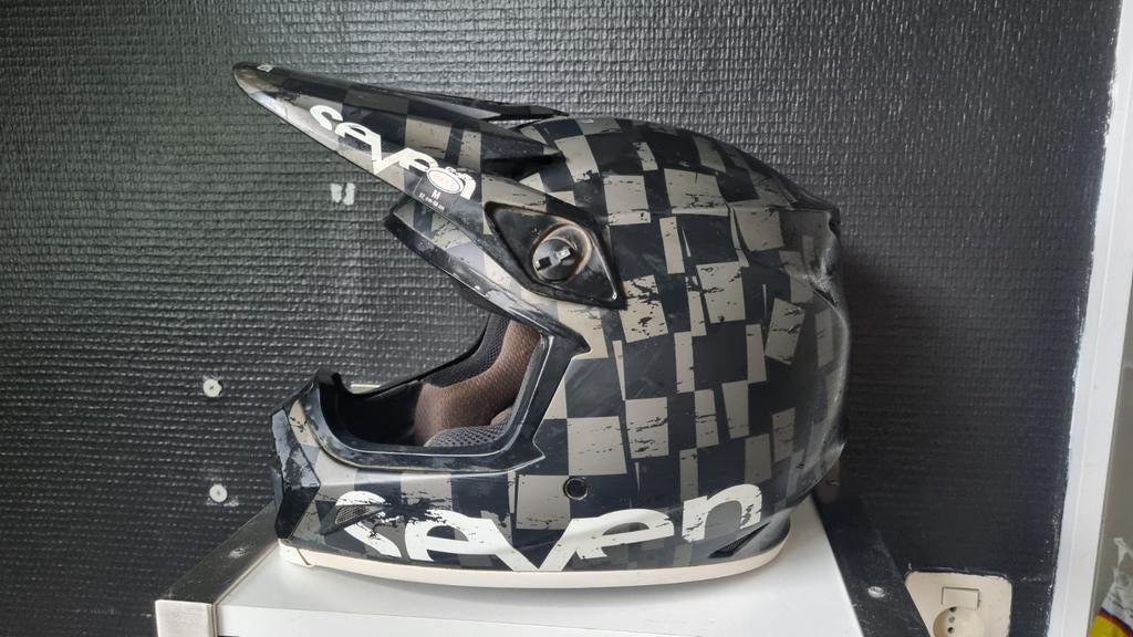 Crosshelm Bell MX-9 /Seven, Motoren, Kleding | Motorhelmen, Overige merken, M, Offroadhelm, Kinderen