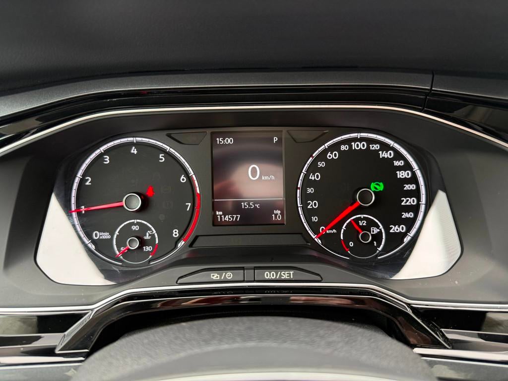 Volkswagen POLO 1.0 TSI | DSG | ACC | Carplay |Climate | PDC, Stof, Gebruikt, 95 pk, Blauw