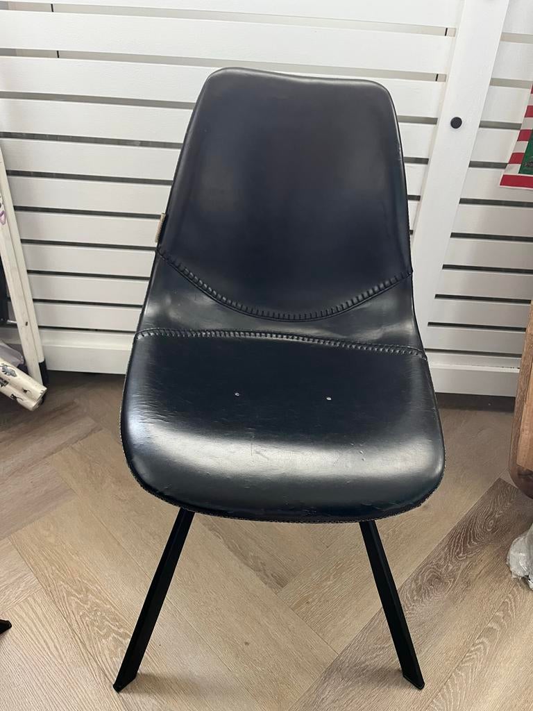 4 Dutchbone stoelen, Ophalen, Gebruikt, Zwart, Vier