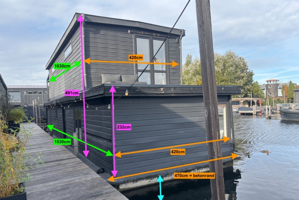 Woonboot | gratis op te halen, Huizen en Kamers, 2 kamers, Verkoop zonder makelaar, 90 m², Amsterdam