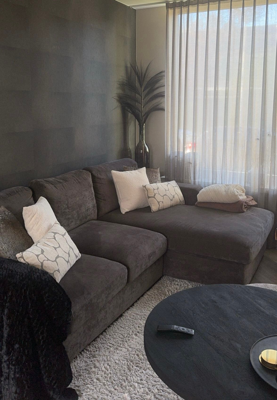 Urban Sofa bank bruin, Huis en Inrichting, Banken | Complete zithoeken, Ophalen, Gebruikt