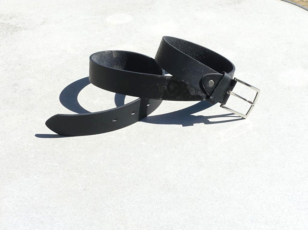 heren of damesriem WTB116 / 110 x 3,7 cm in zwart - nieuw, Kleding | Heren, Riemen en Ceinturen, Zwart, Nieuw, Riem of Ceintuur