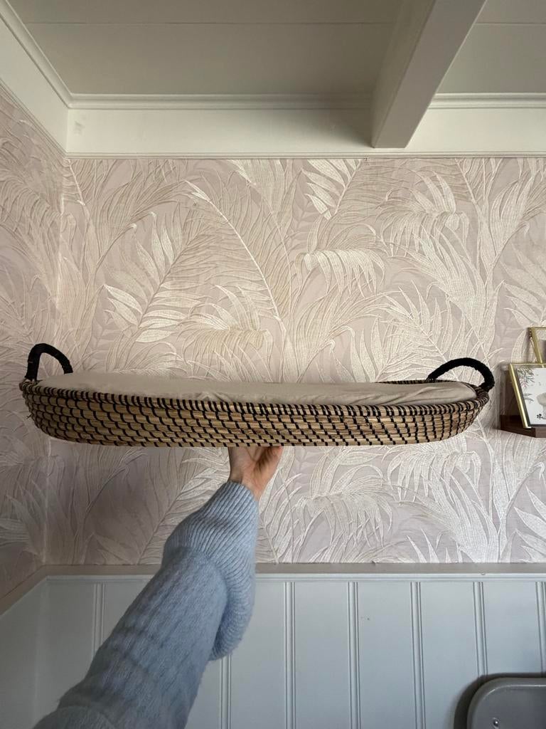 Mooie verschoonmand met matrasje en hoesjes, Ophalen, Zo goed als nieuw, Aankleedkussen