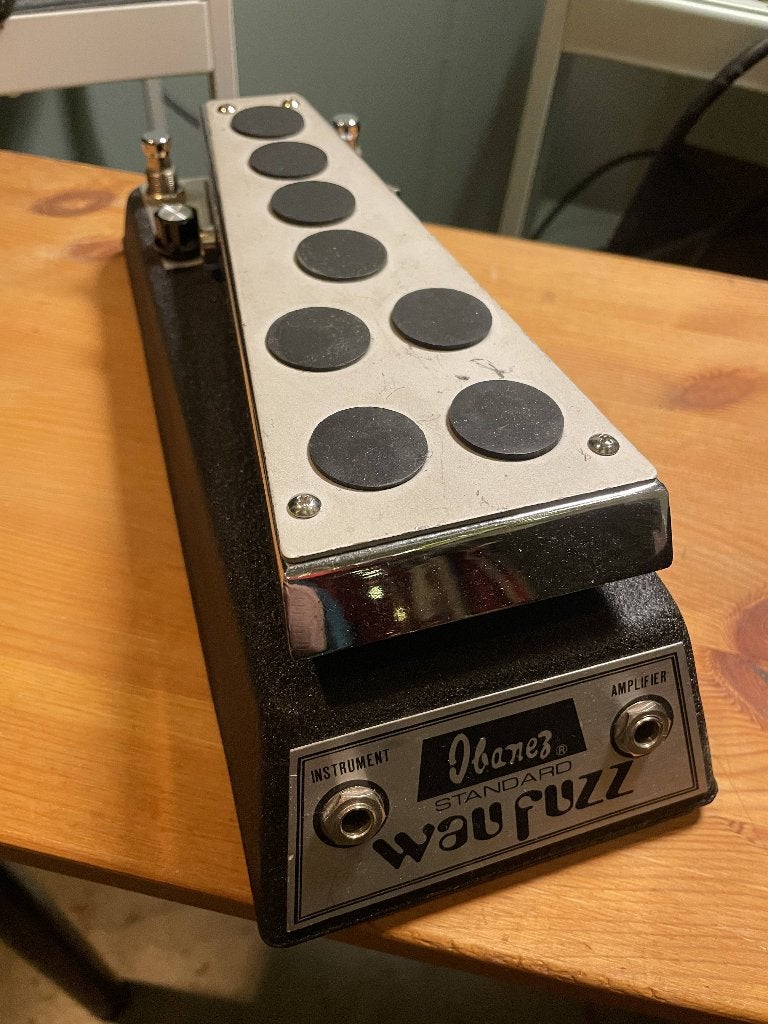 Ibanez Wau Fuzz standard Vintage wah, met veel mojo!, Ophalen of Verzenden, Gebruikt, Wah Wah