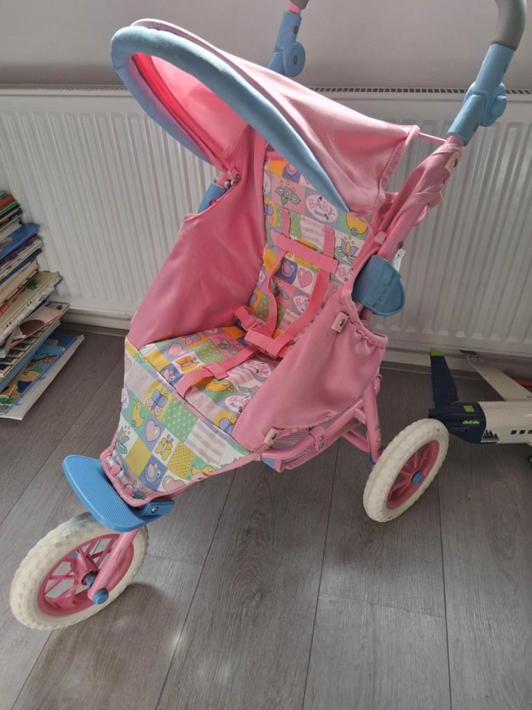 Babyborn poppenwagen, Ophalen, Gebruikt, Babypop
