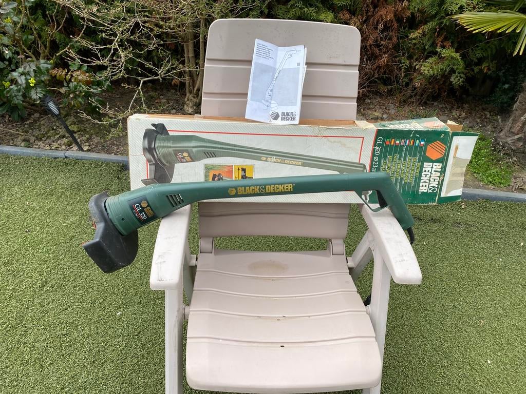 Black en decker grastrimmer, Ophalen of Verzenden, Zo goed als nieuw, Elektrisch