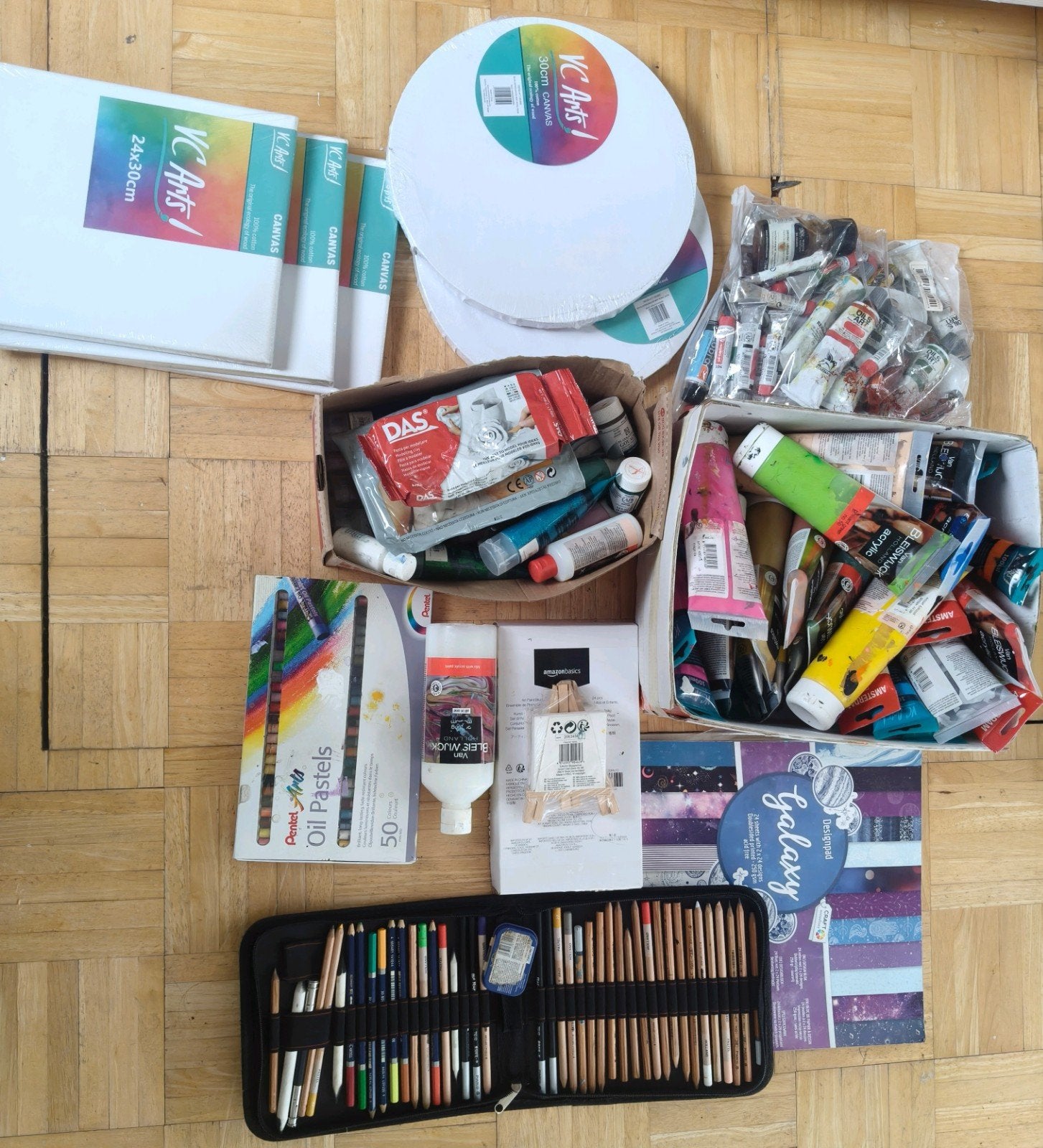 Diverse schilderspullen/ hobbyartikelen - Gratis af te halen, Ophalen