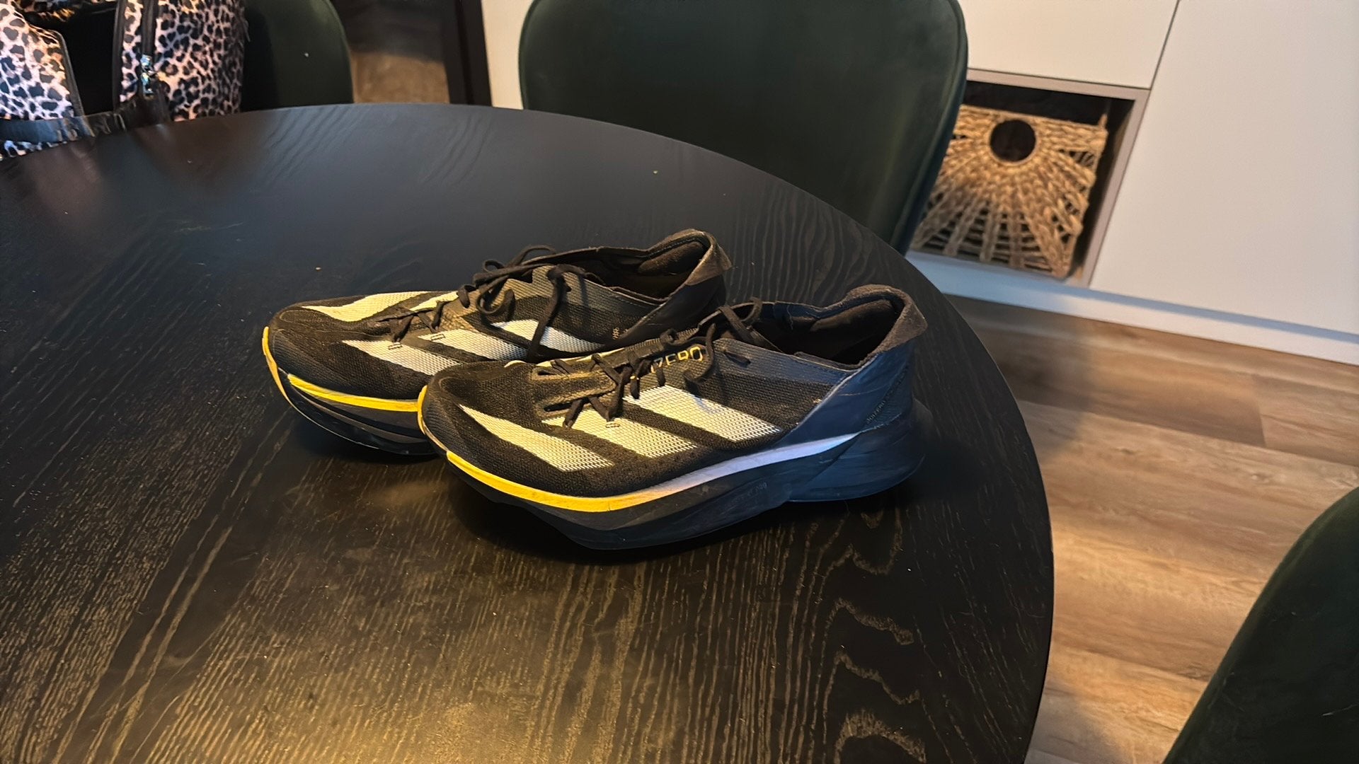 Adidas adizero adios pro 3, Ophalen of Verzenden, Zo goed als nieuw, Zwart, Sportschoenen