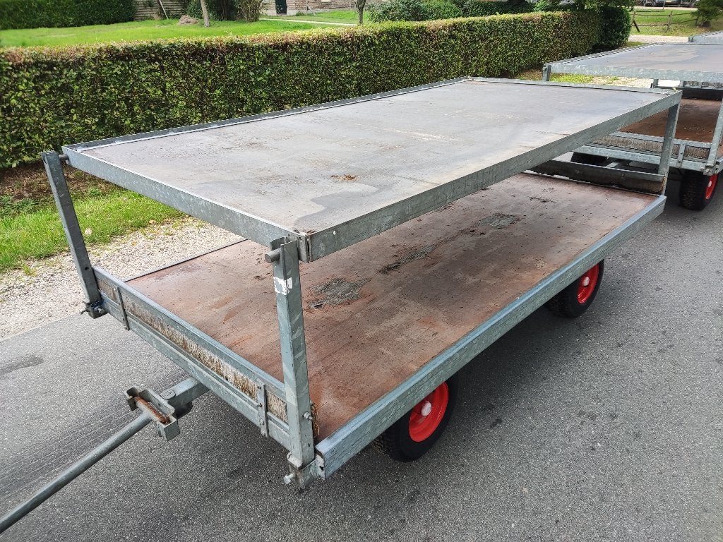 4 meesturende aanhangwagens (volgwagen, 2,50 (l) x 1,25 (b)), Zakelijke goederen, Volgwagen, Transport, Volgwagen, Akkerbouw