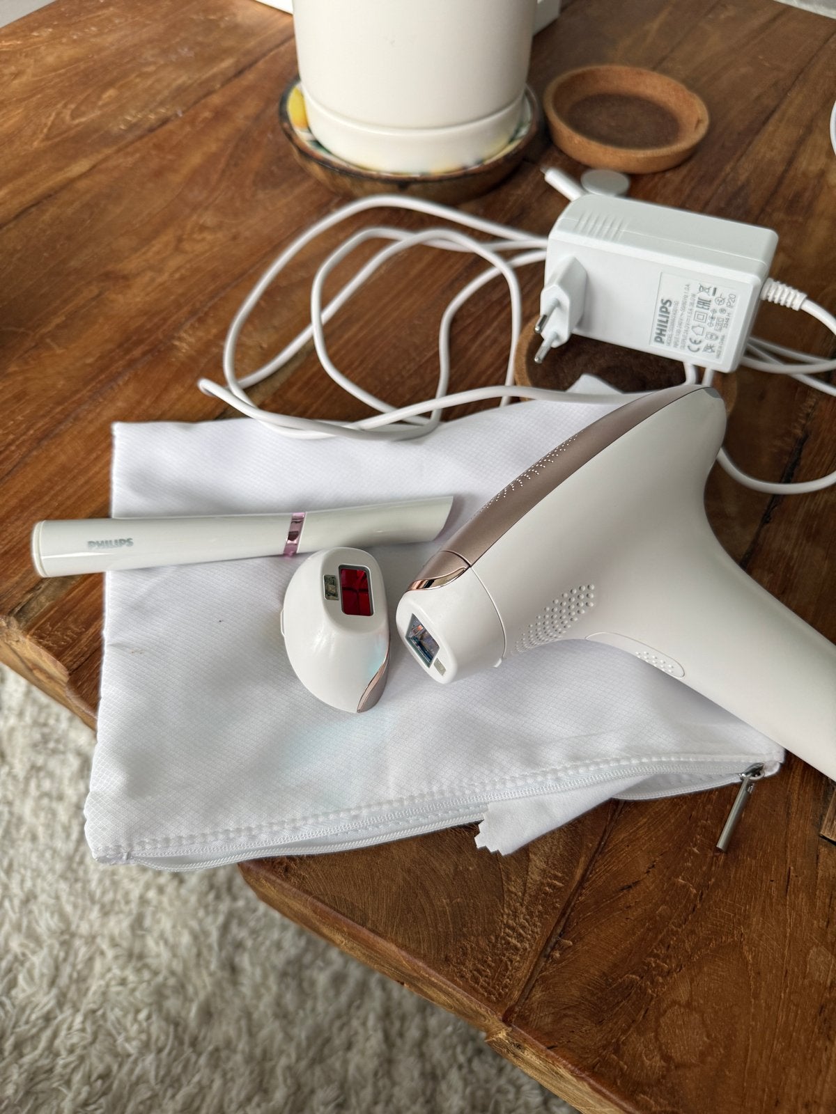 Philips Lumea 7000 IPL met trimmer - Zo goed als nieuw, Ophalen, Zo goed als nieuw, Scheren en Epileren