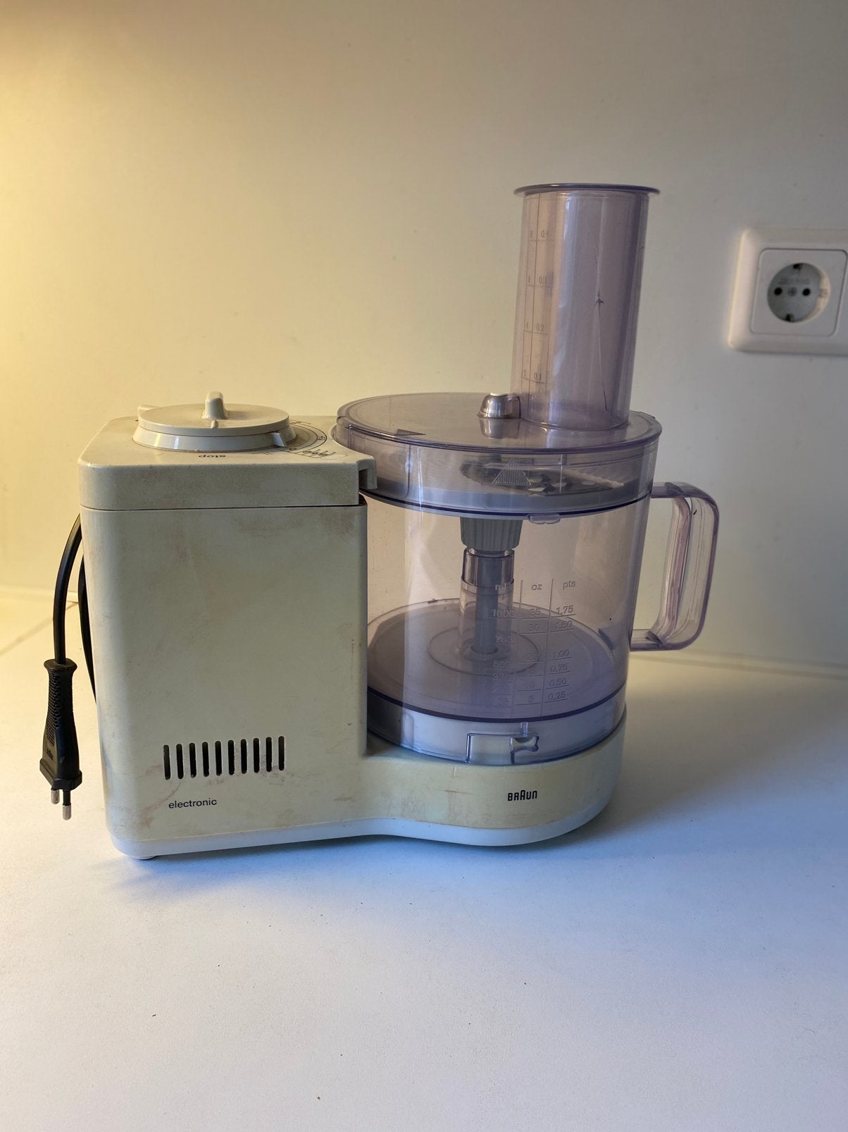Keukenmachine  - Braun, Ophalen of Verzenden, Gebruikt, Wit, Overige merken