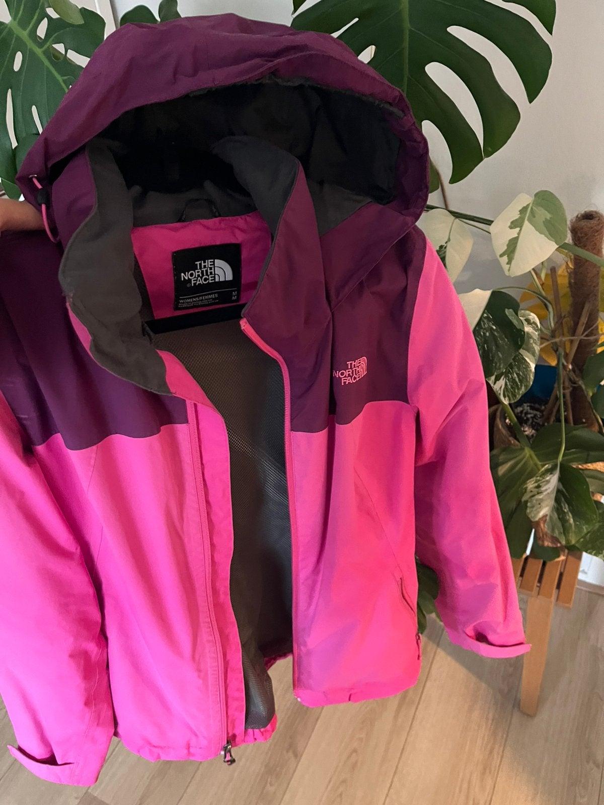 The North Face Dames Jas - Roze/Paars, Maat M, Kleding | Dames, Jassen | Winter, Ophalen of Verzenden, Zo goed als nieuw, Maat 38/40 (M)