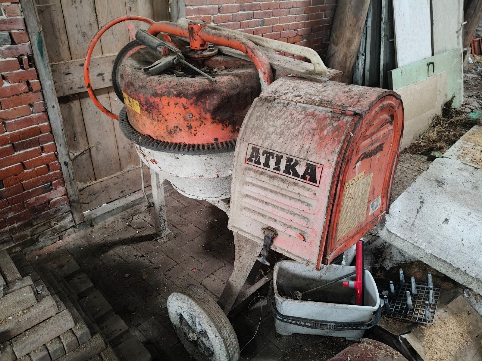 Atika betonmolen - Gebruikt maar functioneel, Ophalen of Verzenden, Gebruikt
