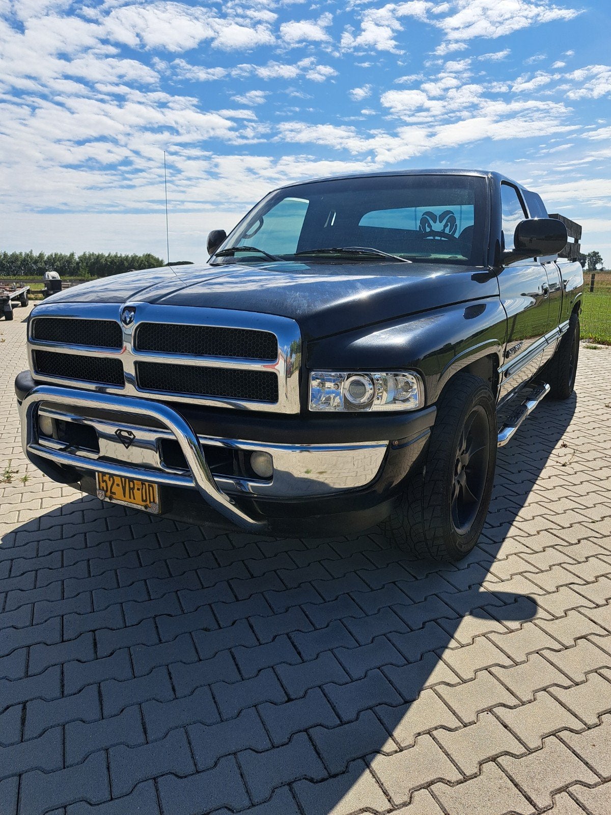 Dodge Ram, Auto's, Automaat, 8 cilinders, Zwart, Grijs