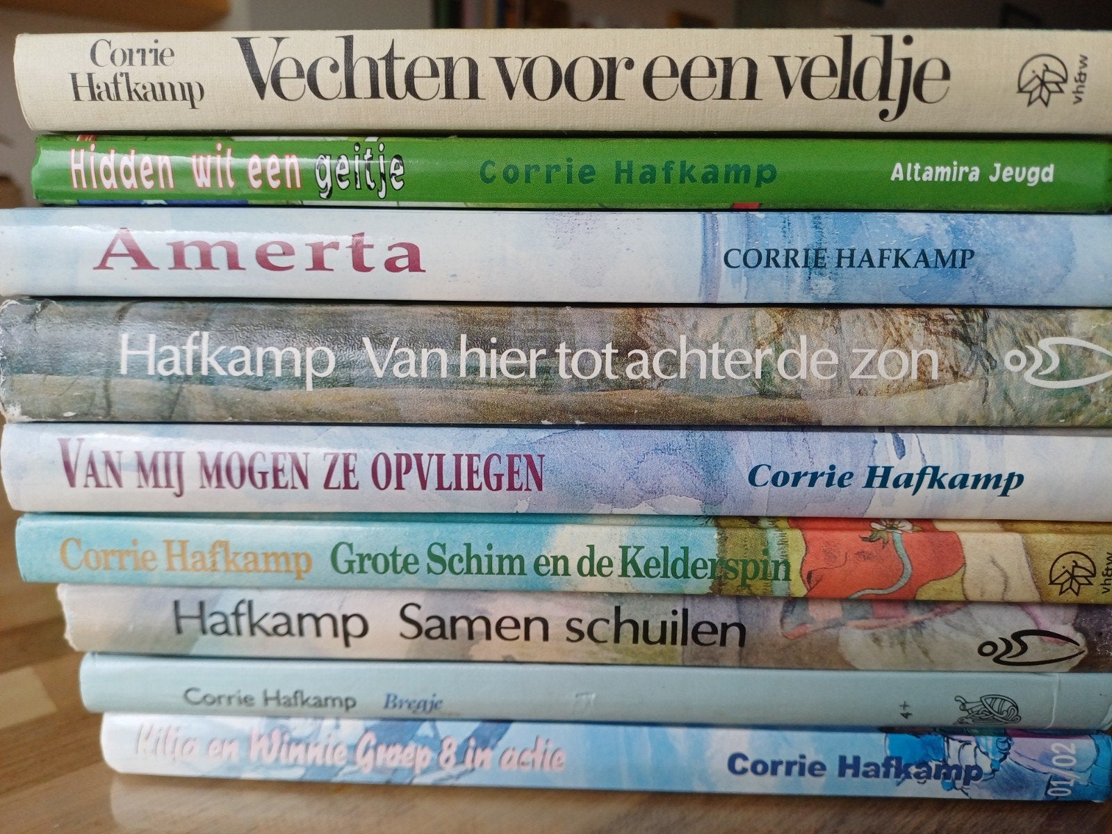 Corrie Hafkamp..Vele titels.zie de foto's, Ophalen of Verzenden, Zo goed als nieuw, Corrie Hafkamp, Fictie algemeen
