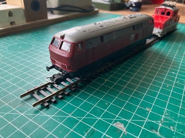 HO Lima locomotief plus rangeerlok, Gebruikt, Ophalen of Verzenden, Analoog, Lima