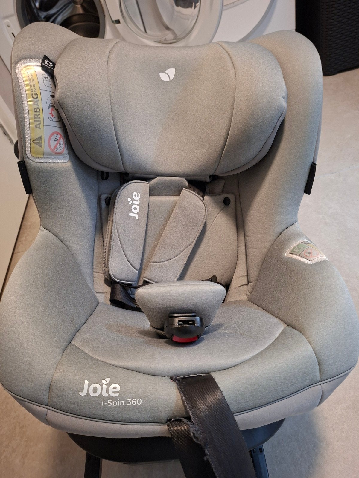 Joie i-Spin 360 autostoel - Draaibaar en veilig, Verstelbare rugleuning, Gebruikt, 0 t/m 18 kg, Isofix