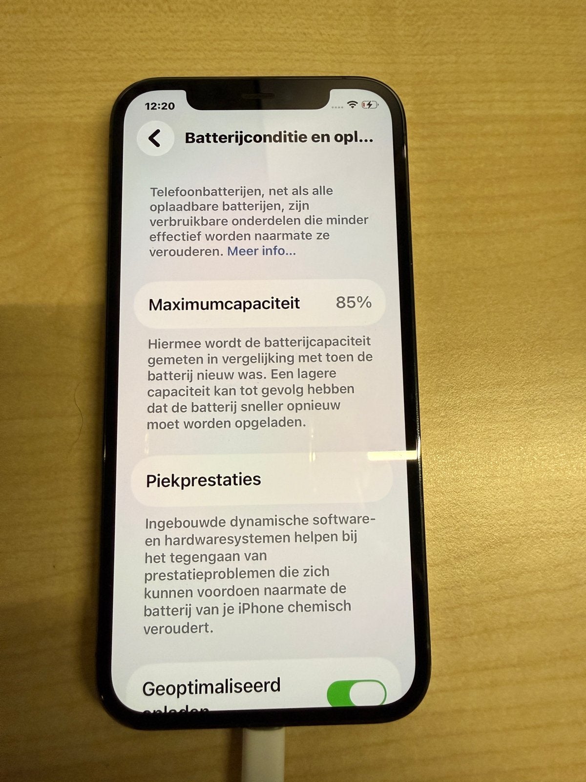 iPhone 12 Pro 128GB Grafiet - 85% Batterijconditie, Telecommunicatie, Mobiele telefoons | Apple iPhone, Ophalen, IPhone 12 Pro