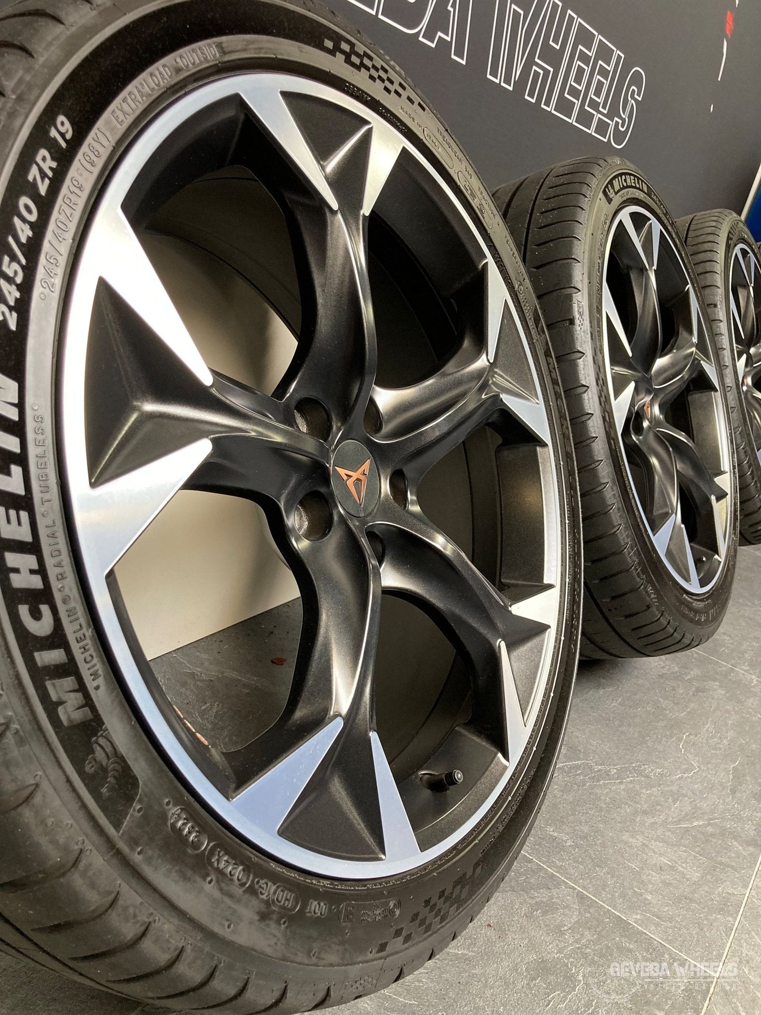 19” originele Cupra Formentor velgen + banden 5x112 5FF60102, 19 inch, -, -, Banden en Velgen