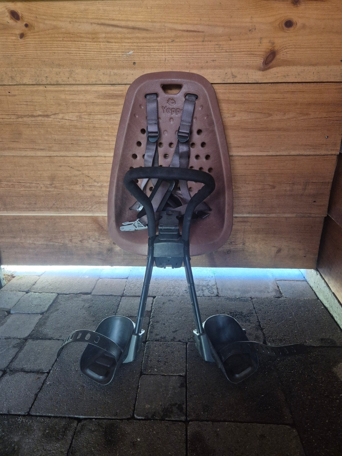 Thule Yepp Mini met 2 adapters en windscherm, Ophalen, Voorzitje, Thule Yepp, Gebruikt