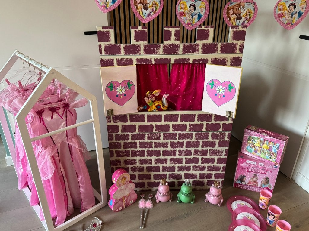 Themakist kinderfeestje Prinsessen, Ophalen, Zo goed als nieuw, Verjaardag