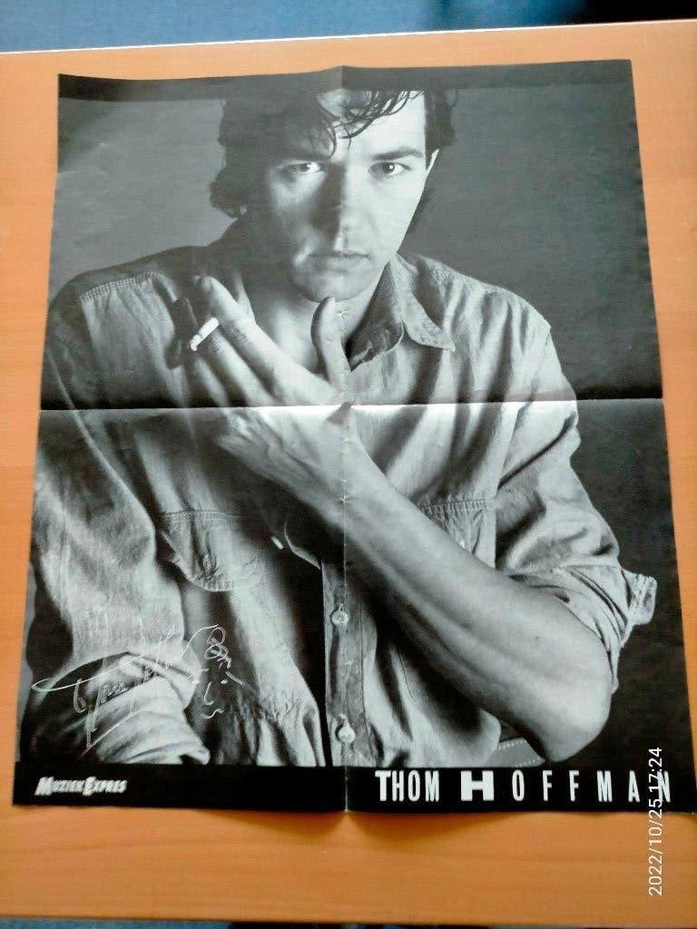 Poster Rene shuman/ Thom hoffman, Ophalen of Verzenden, A1 t/m A3, Film en Tv