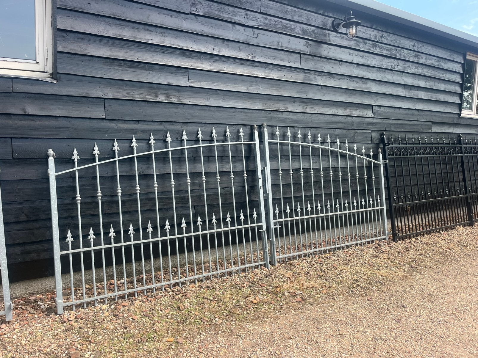 ZOMERAANBIEDING GEGALVANISEERDE TUINPOORT SIERPOORT, Tuin en Terras, Tuinpoorten, Ophalen, 100 tot 150 cm, Nieuw, IJzer