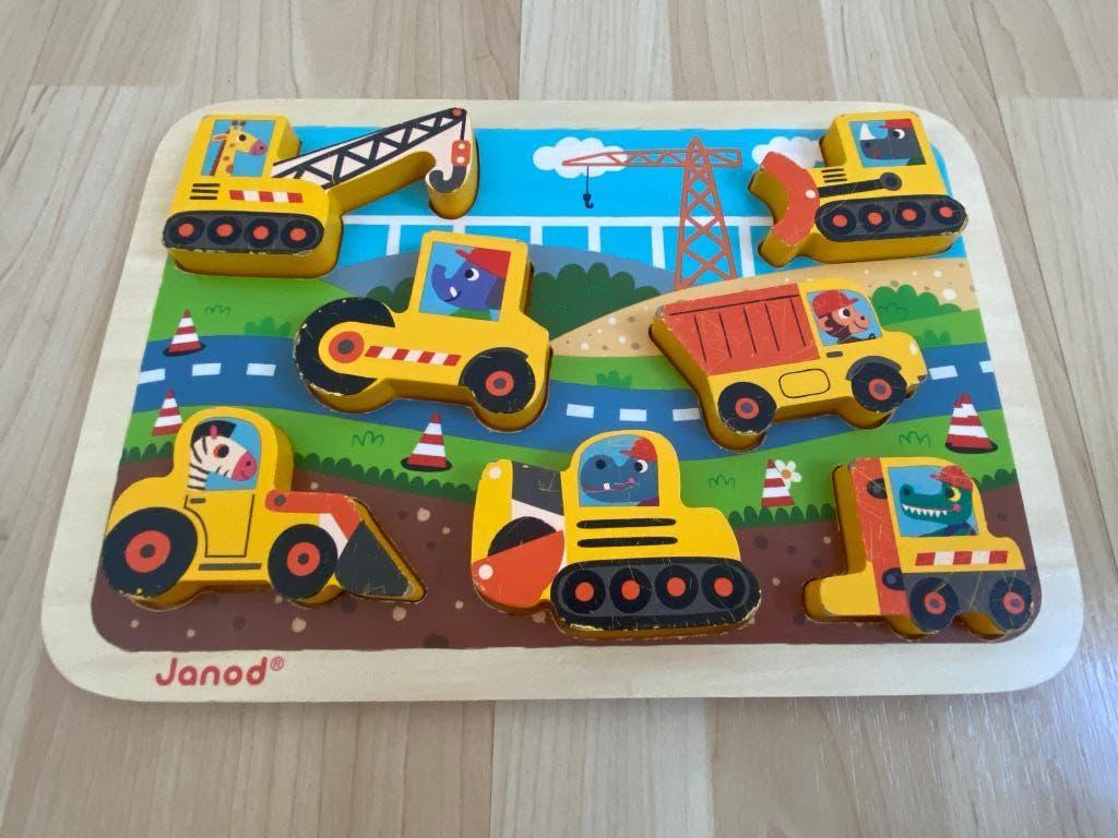 Janod puzzel, Ophalen of Verzenden, Gebruikt