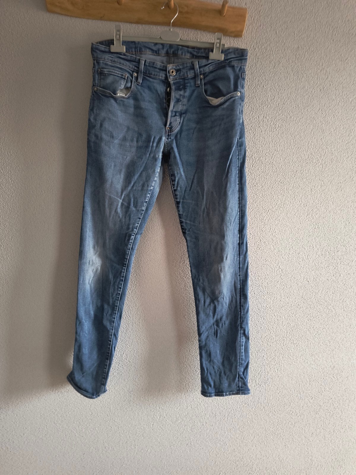 G-star spijkerbroek 3301 maat 34/36, Blauw, Ophalen of Verzenden, G-star, W33 - W34 (confectie 48/50)