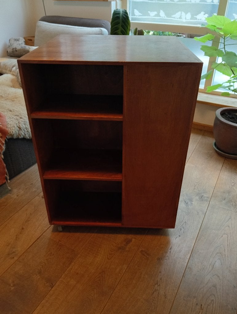 Bijzondere houten vintage kast jaren 60, Ophalen