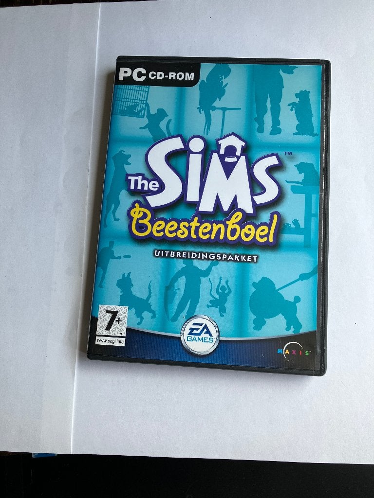 sims de beestenboel uitbreidingsset pc game (2 CD), Spelcomputers en Games, 1 speler, Ophalen of Verzenden, Zo goed als nieuw