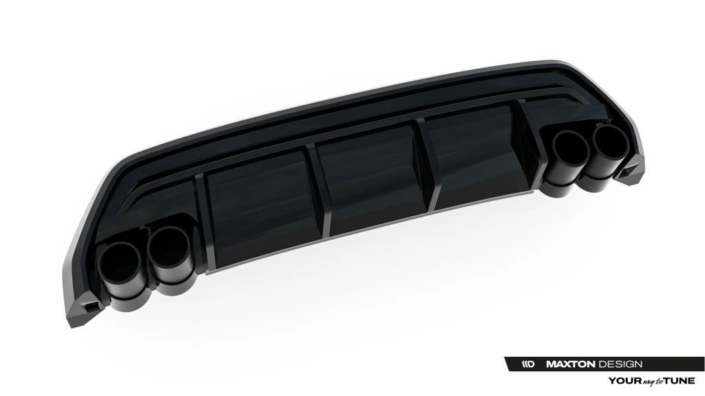 Diffuser + imitatie eindtips - Audi A3 S-Line Sportback 24+, Ophalen of Verzenden