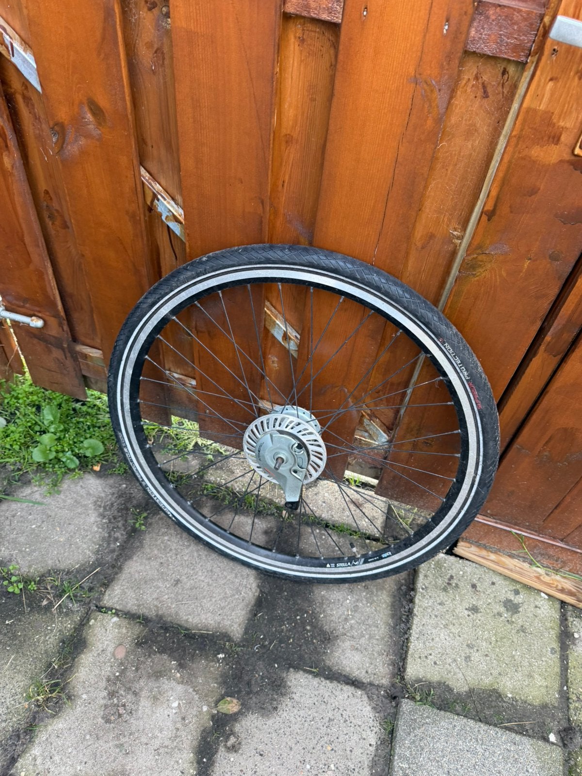 Shimano Nexus Achterwiel & Stella Achterwiel, Gebruikt, Aluminium, Ophalen, Elektrische fiets