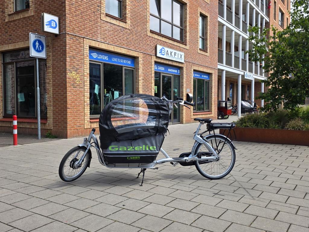 Gazelle Cabby Bakfiets - Ideaal voor gezinnen!, Huif, Gazelle, Info@gazelle.nl, Ophalen of Verzenden