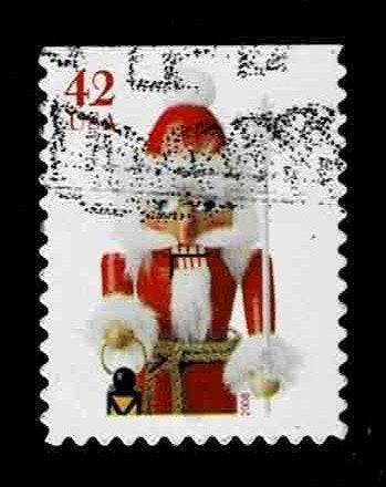 postzegel 4361a USA Kerstmis Notenkraker ( andere tanding), Ophalen of Verzenden, Gestempeld, Noord-Amerika