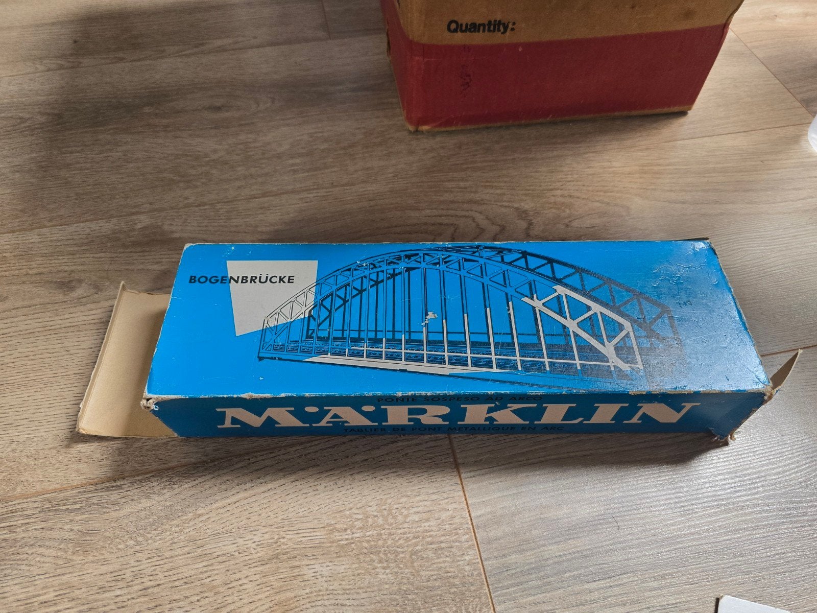 Märklin H0 Bogenbrücke 7163, Hobby en Vrije tijd, Modeltreinen | H0, Wisselstroom, Brug, Tunnel of Gebouw, Ophalen of Verzenden