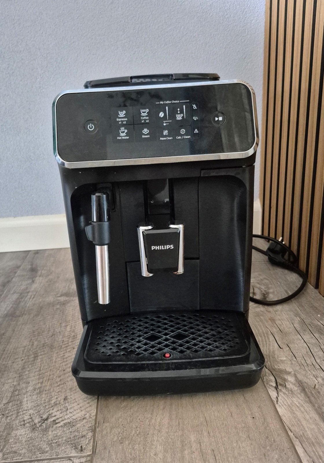 Philips bonen koffie apparaat met stoompijpje, Witgoed en Apparatuur, Koffiezetapparaten, Ophalen, Gebruikt, Koffiemachine, Koffiebonen