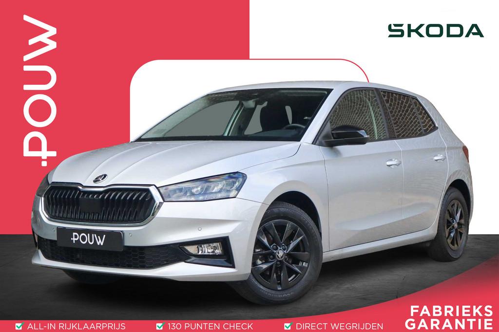 Skoda Fabia 1.0 TSI 95pk Business Edition | Achteruitrijcame, Auto's, Skoda, Voorwielaandrijving, 12 maanden, Stof, Gebruikt