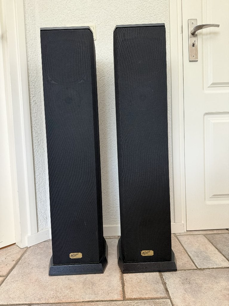 Allure Zuilspeakers, Audio, Tv en Foto, Luidsprekers, Gebruikt, Front, Rear of Stereo speakers, 120 watt of meer, Overige merken