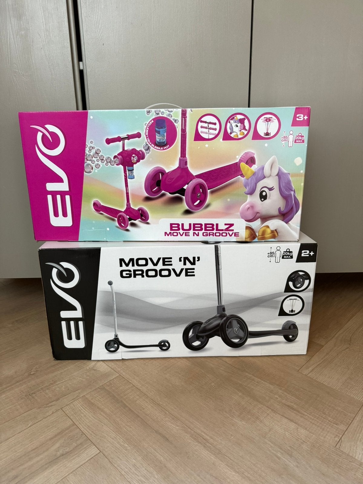 Set van 2 nieuwe EVO kindersteppen, Ophalen of Verzenden, Nieuw, Gewone step