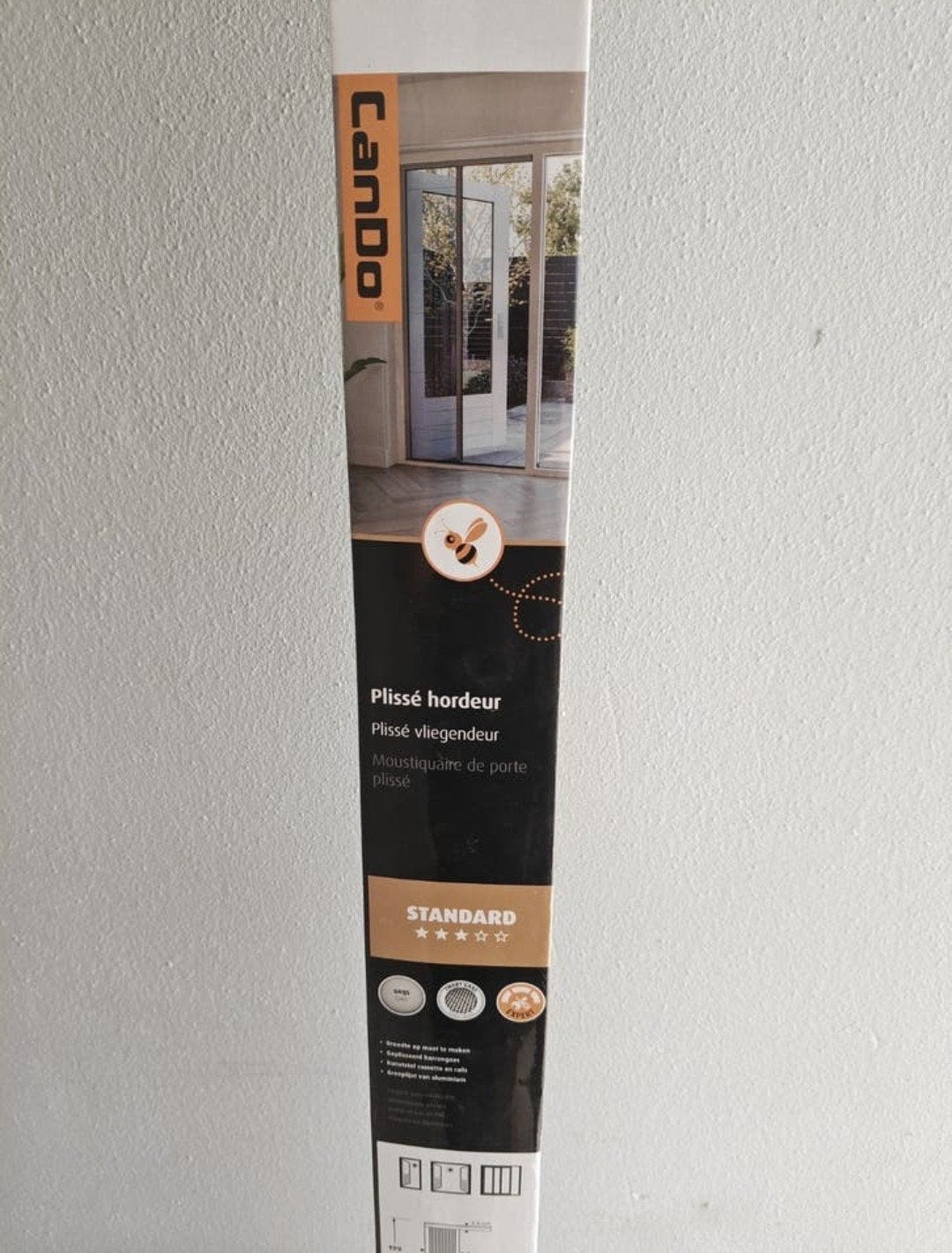 Nieuwe CanDo plissé hordeur, Ophalen, Nieuw, Overige materialen, Plinten