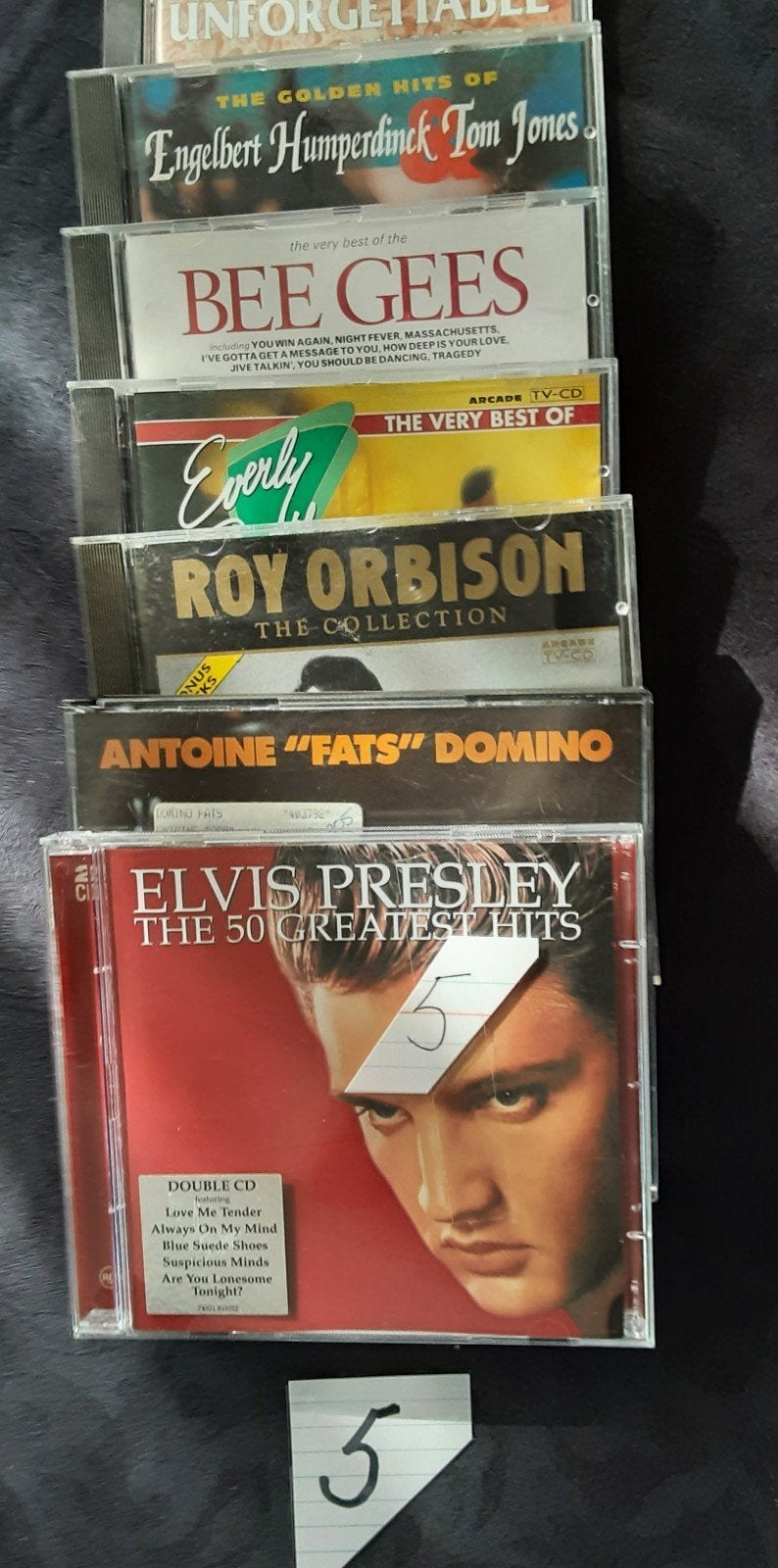 DIV ARTIESTEN ZOALS ELVIS,FATS,ROY., Ophalen of Verzenden, Zo goed als nieuw, Wereldmuziek