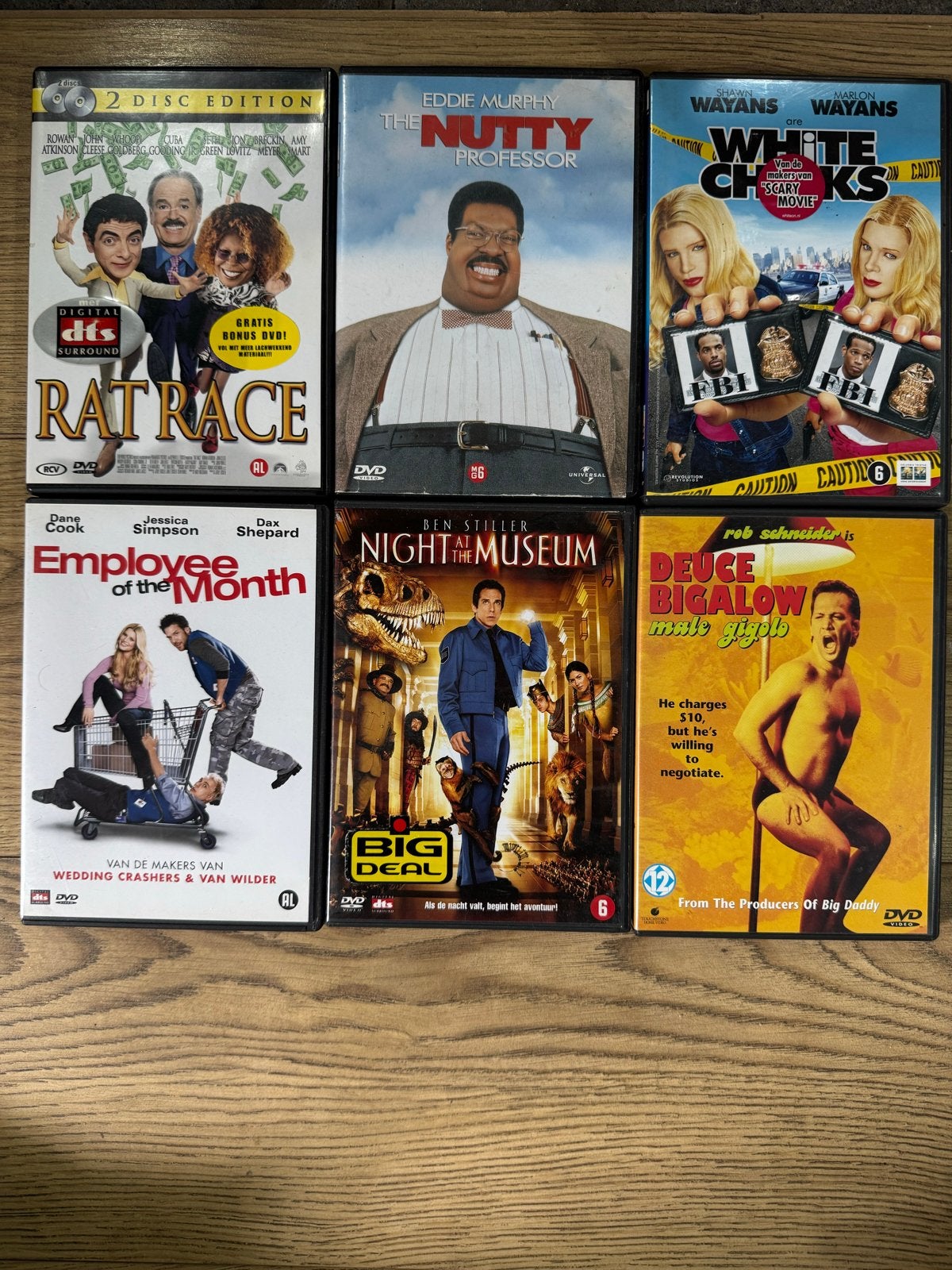 Diverse DVD's: Komedie Collectie (6 stuks), Nederlands, Overige genres, Ophalen of Verzenden, Vanaf 12 jaar