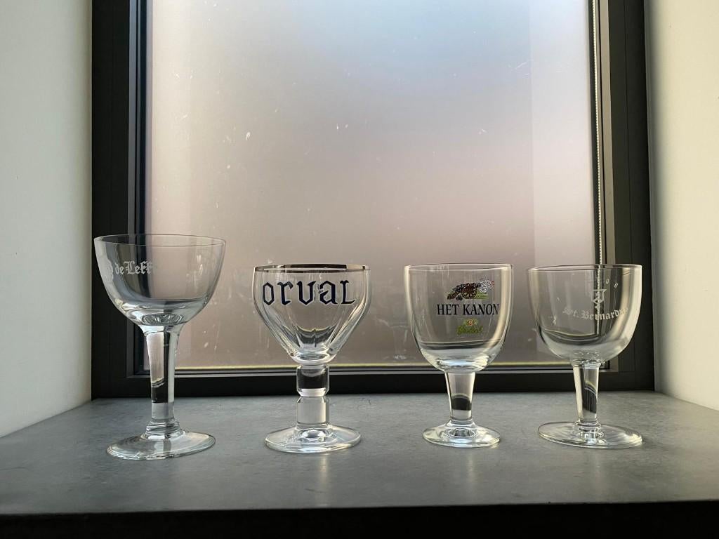 4 mooie speciaalbier bokalen, Verzamelen, Biermerken, Ophalen of Verzenden, Nieuw, Glas of Glazen, Overige merken