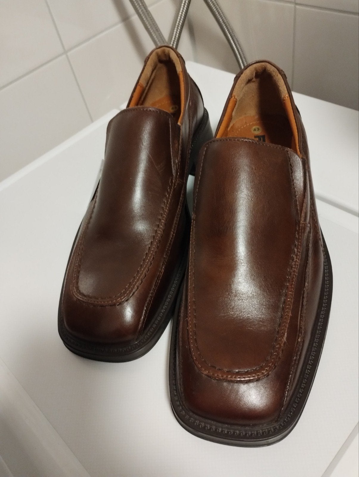 Nieuw paar Filanto Easy Life herenschoenen maat 43 cognac, Ophalen of Verzenden