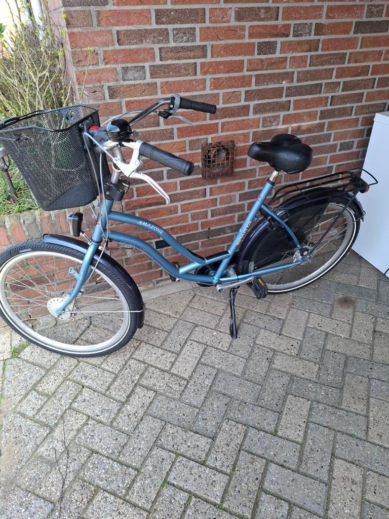 Te koop een mooie sparta amazone moederfiets 4 versnellingen, Ophalen, 2 zitjes, Zo goed als nieuw, Sparta