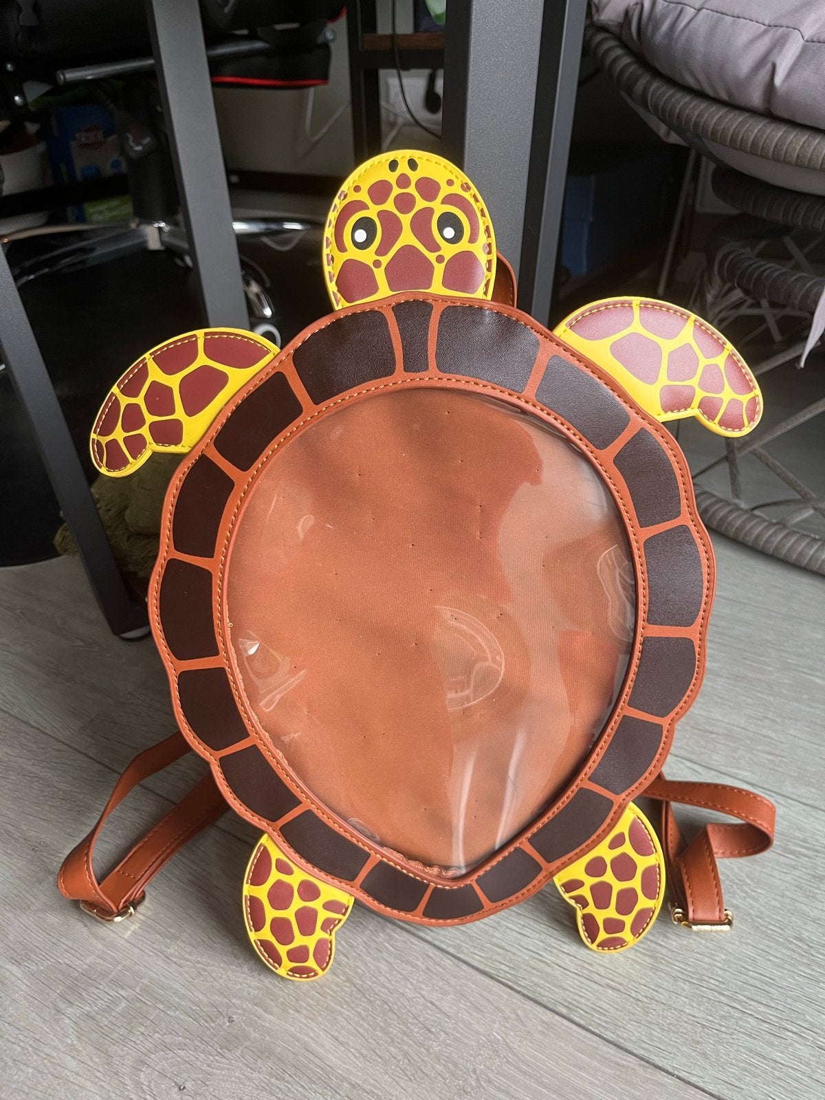 Leuke schildpad rugzak/itabag, Sieraden, Tassen en Uiterlijk, Overige merken, Minder dan 30 cm, Ophalen of Verzenden, Minder dan 25 cm