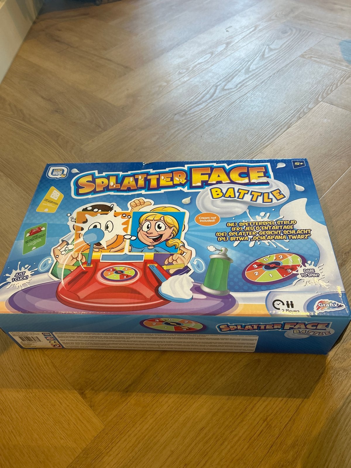 Splatter Face Battle Spetterspel Strijd Grafix, Een of twee spelers, Ophalen, Zo goed als nieuw