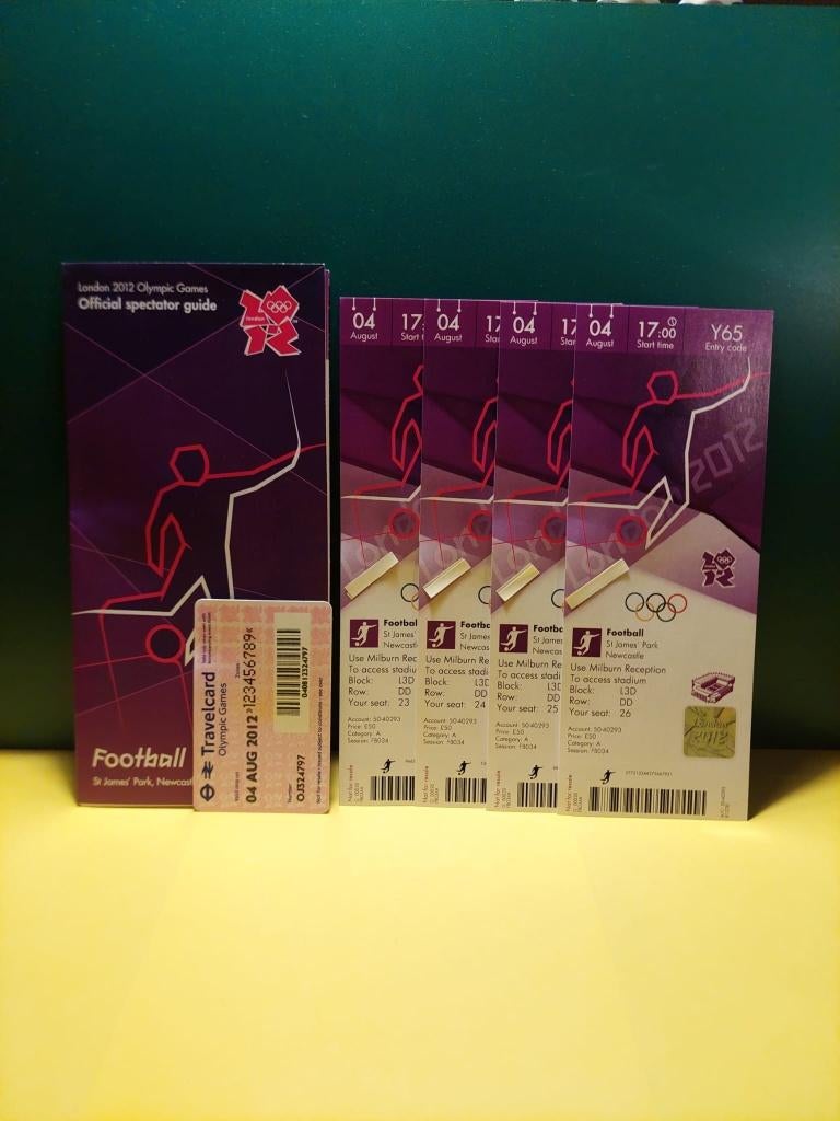 Olympische Spelen Londen 2012 Tickets *Mint* collector items, Tickets en Kaartjes, Overige typen, Drie personen of meer, Maart